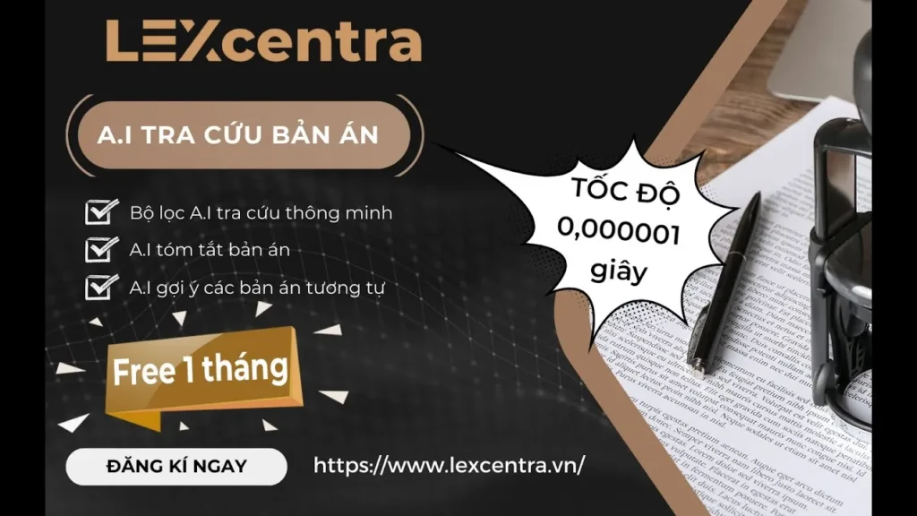 LEXcentra- Công cụ trí tuệ nhân tạo giúp các luật gia tra cứu và tóm tắt bản án Việt Nam LEXcentra- Công cụ trí tuệ nhân tạo giúp các luật gia tra cứu và tóm tắt bản án Việt Nam