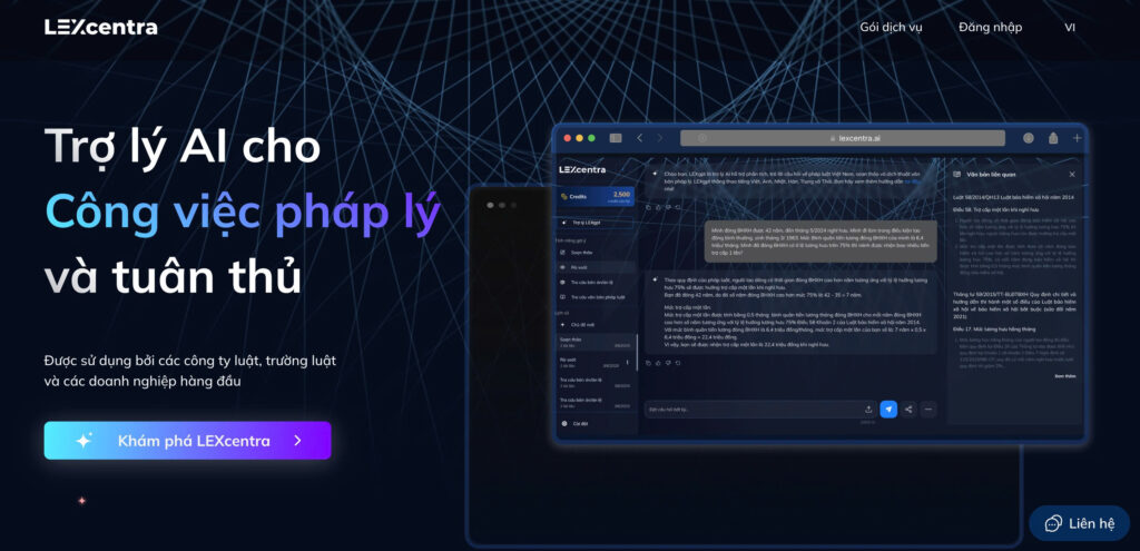 LEXgpt – Trợ lý pháp lý AI: Giải pháp tức thì cho mọi tình huống pháp lý LEXgpt – Trợ lý pháp lý AI: Giải pháp tức thì cho mọi tình huống pháp lý