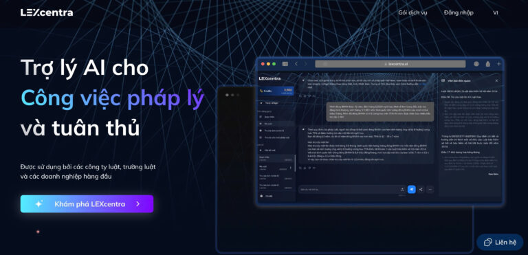 LEXgpt – Trợ lý pháp lý AI: Giải pháp tức thì cho mọi tình huống pháp lý